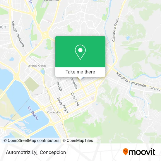 Automotriz Lyj map