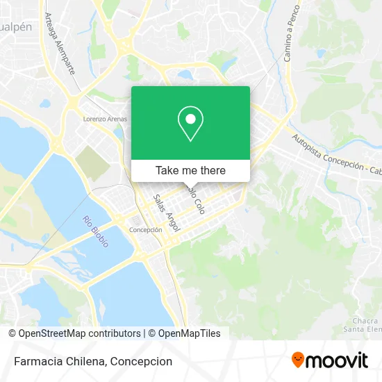 Farmacia Chilena map