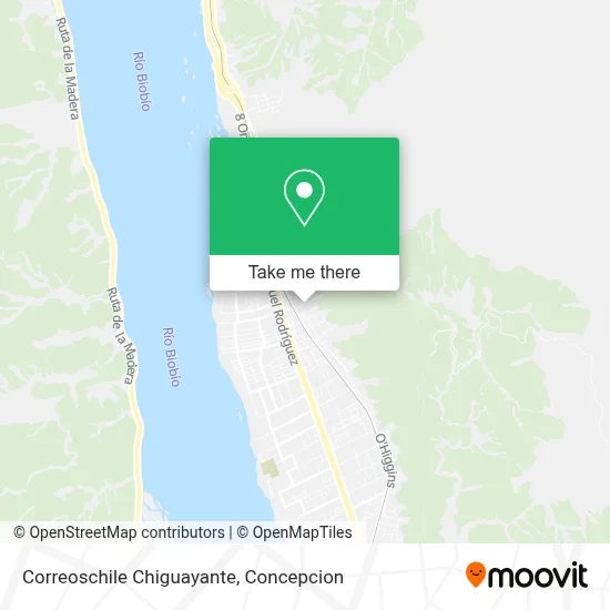 Correoschile Chiguayante map