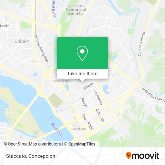 Staccato map