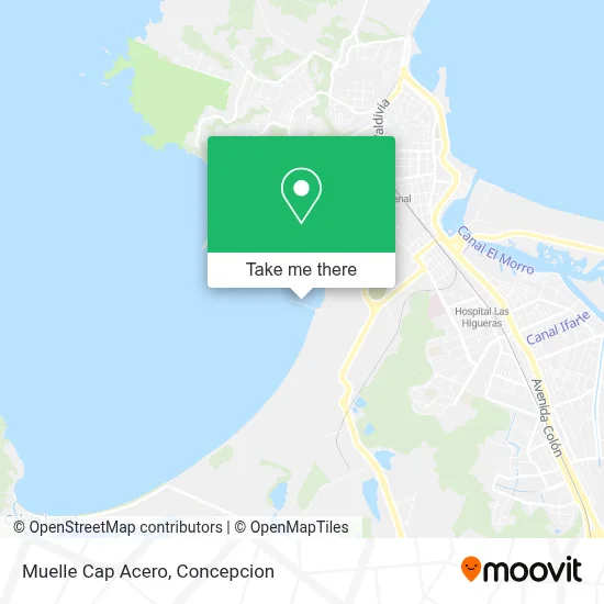 Muelle Cap Acero map