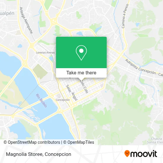 Magnolia Storee map