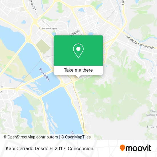 Kapi Cerrado Desde El 2017 map