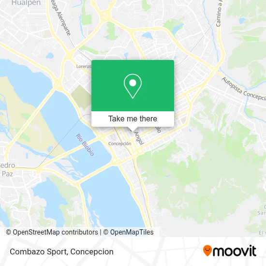 Combazo Sport map