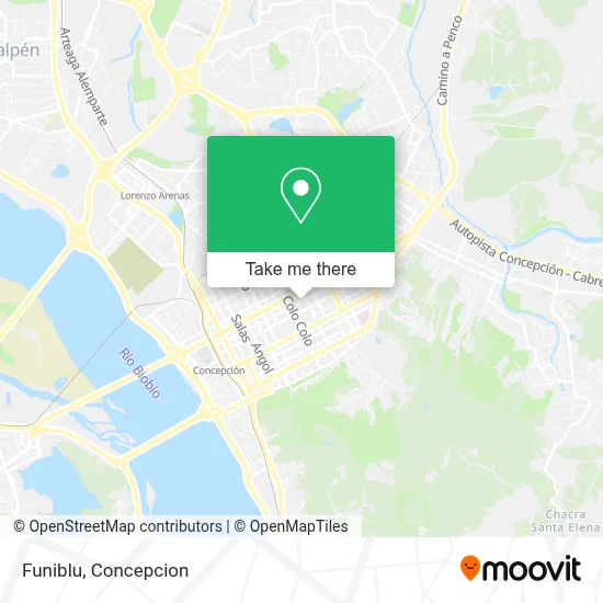 Funiblu map