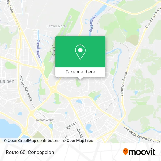 Route 60 map