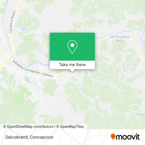 Salcobrand map