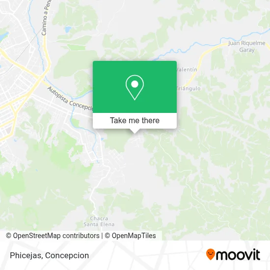 Phicejas map