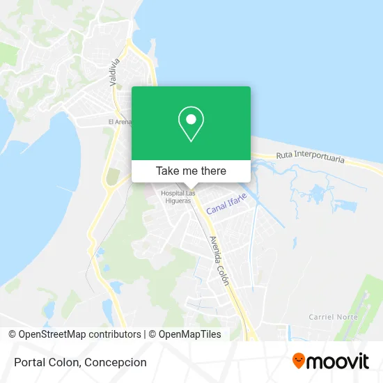 Portal Colon map