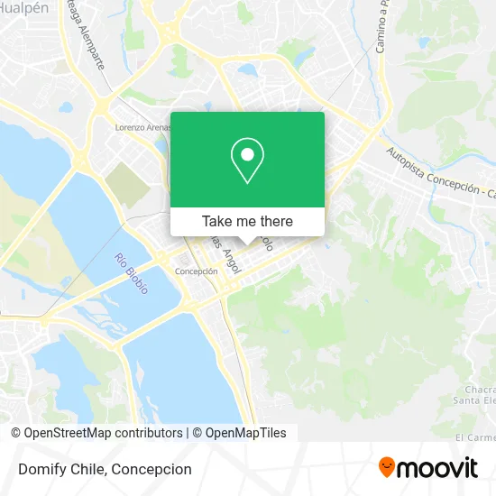 Domify Chile map