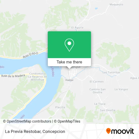 La Previa Restobar map