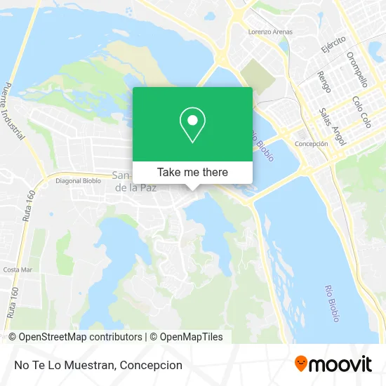No Te Lo Muestran map