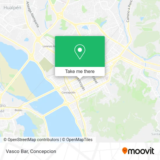 Mapa de Vasco Bar