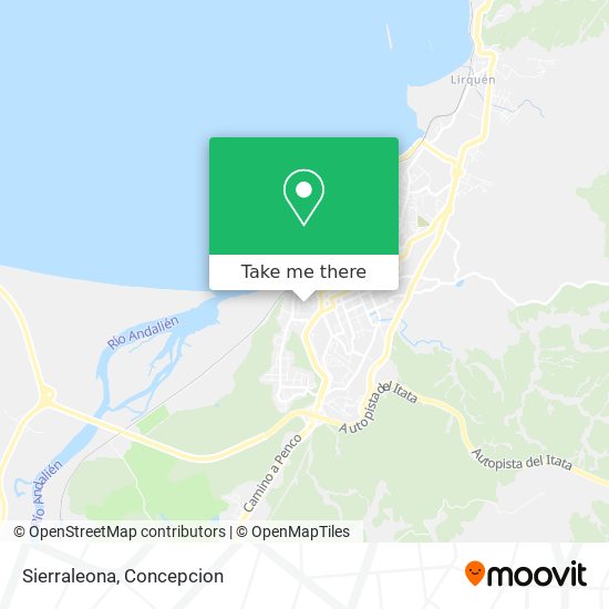Mapa de Sierraleona
