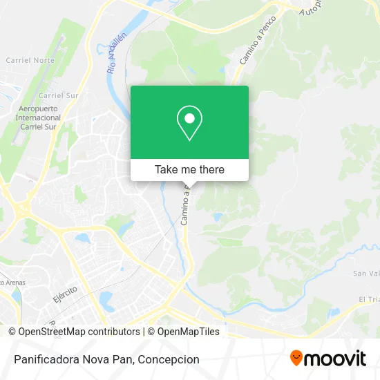 Panificadora Nova Pan map