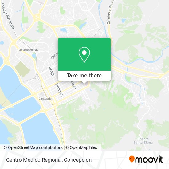 Centro Medico Regional map