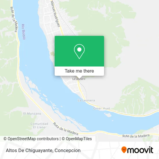 Altos De Chiguayante map