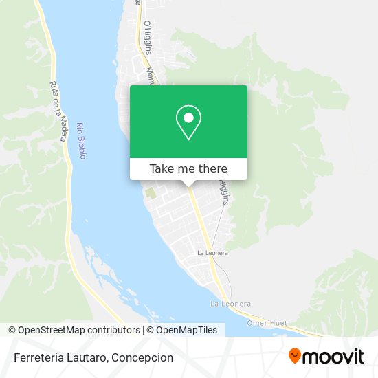 Mapa de Ferreteria Lautaro