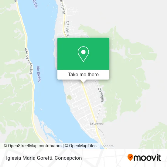 Mapa de Iglesia Maria Goretti