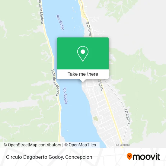 Mapa de Circulo Dagoberto Godoy