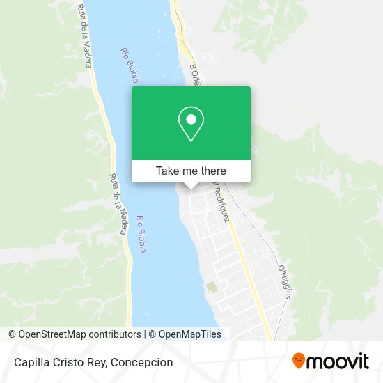 Mapa de Capilla Cristo Rey