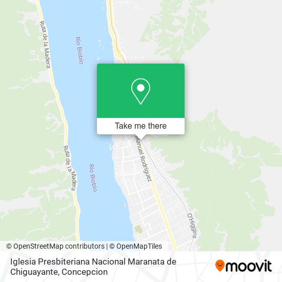 Iglesia Presbiteriana Nacional Maranata de Chiguayante map