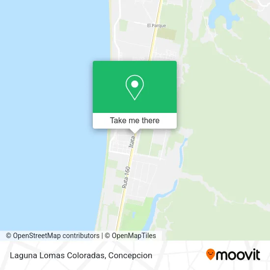 Laguna Lomas Coloradas map
