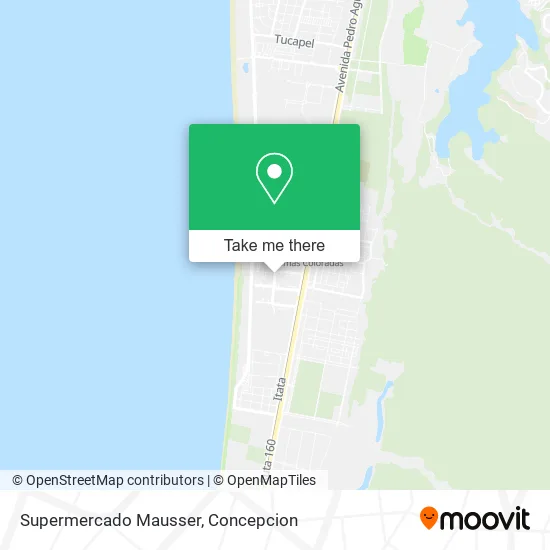 Supermercado Mausser map