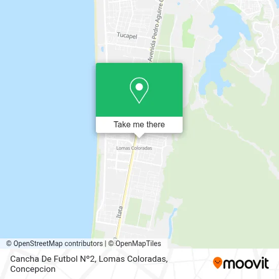 Cancha De Futbol Nº2, Lomas Coloradas map