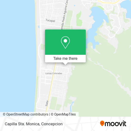 Capilla Sta. Monica map