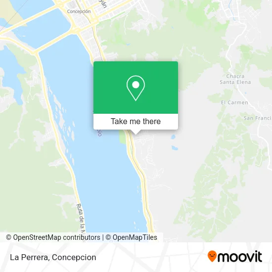 Mapa de La Perrera