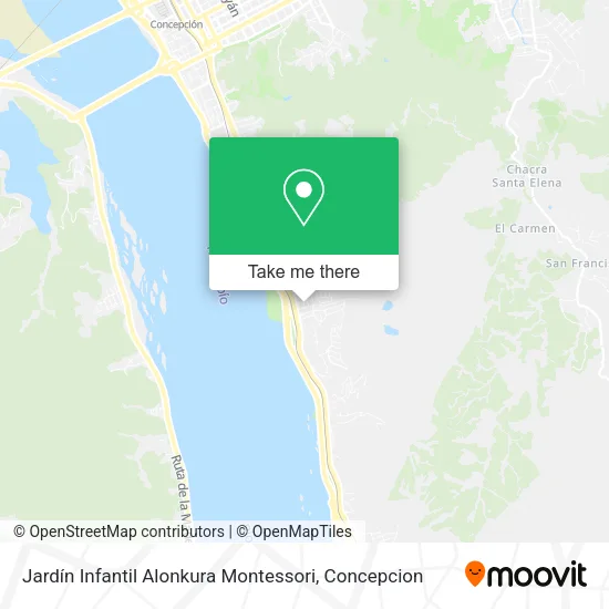 Mapa de Jardín Infantil Alonkura Montessori
