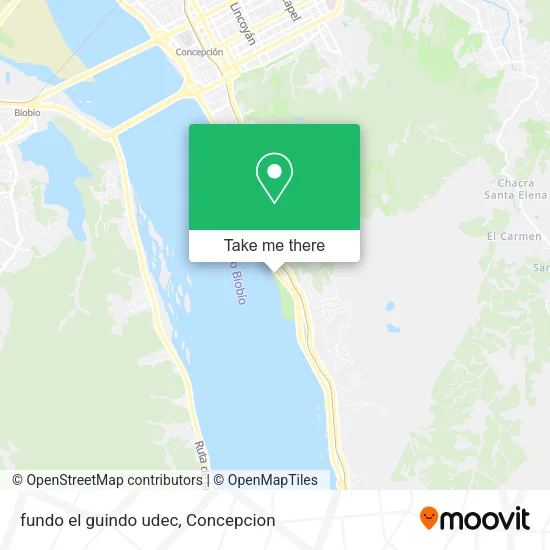 fundo el guindo udec map