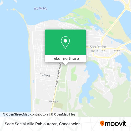Sede Social Villa Pablo Agren map