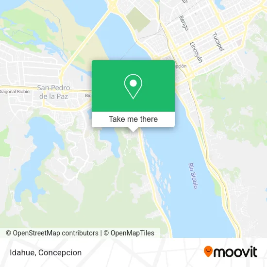 Mapa de Idahue