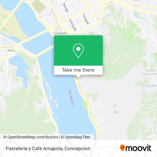 Pastelería y Café Amapola map