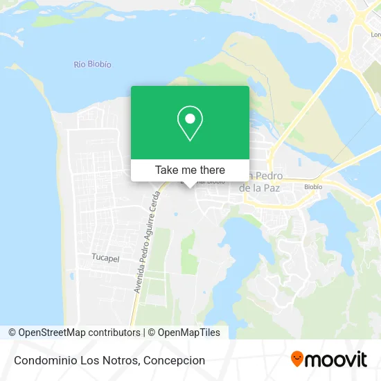 Mapa de Condominio Los Notros