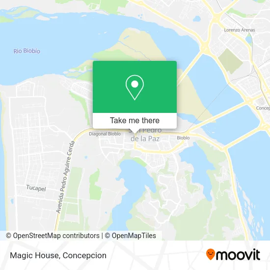 Mapa de Magic House