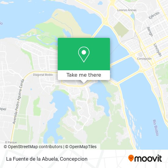 La Fuente de la Abuela map