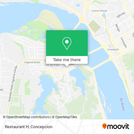 Mapa de Restaurant H