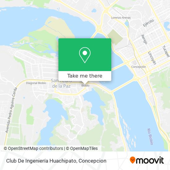 Club De Ingeniería Huachipato map