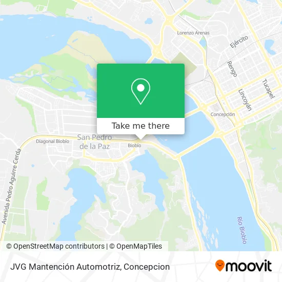 JVG Mantención Automotriz map
