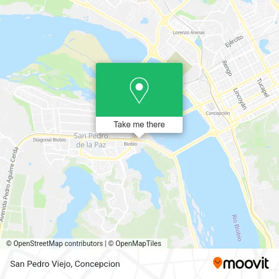 Mapa de San Pedro Viejo