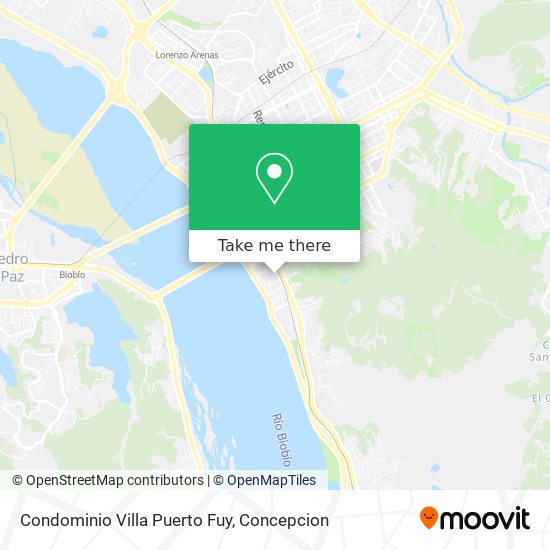 Condominio Villa Puerto Fuy map