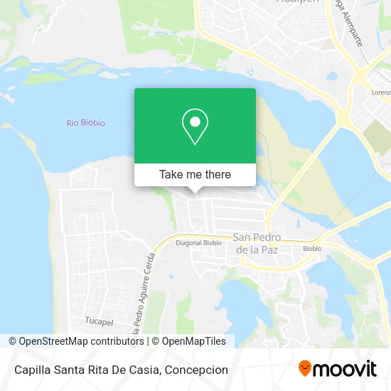 Capilla Santa Rita De Casia map