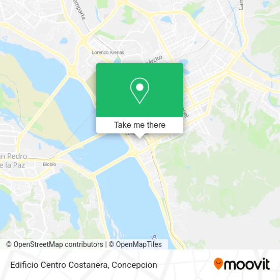 Mapa de Edificio Centro Costanera