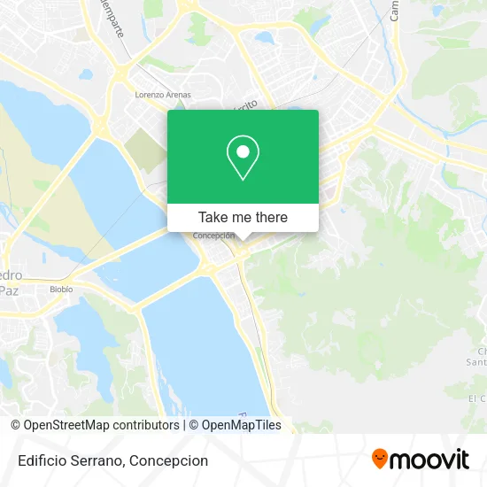 Mapa de Edificio Serrano