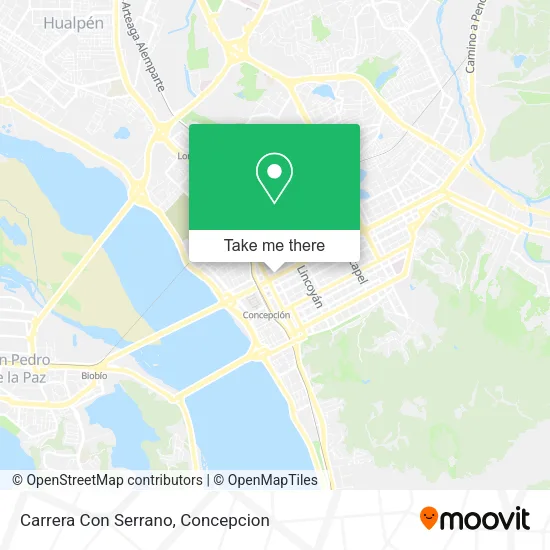 Mapa de Carrera Con Serrano