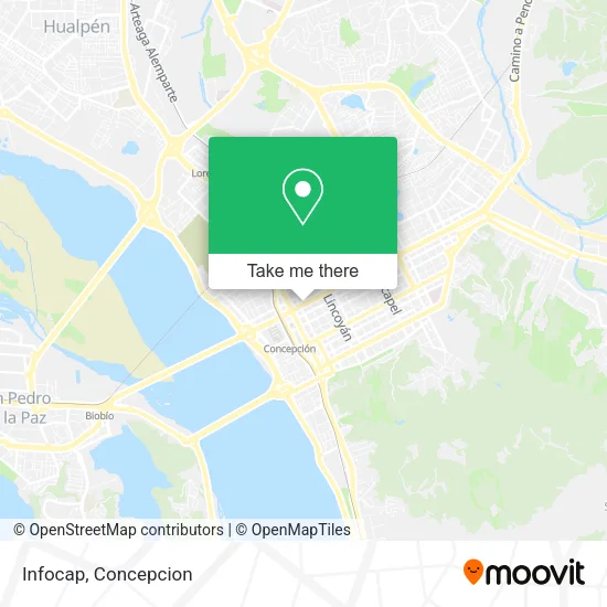 Mapa de Infocap