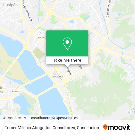 Tercer Milenio Abogados Consultores map